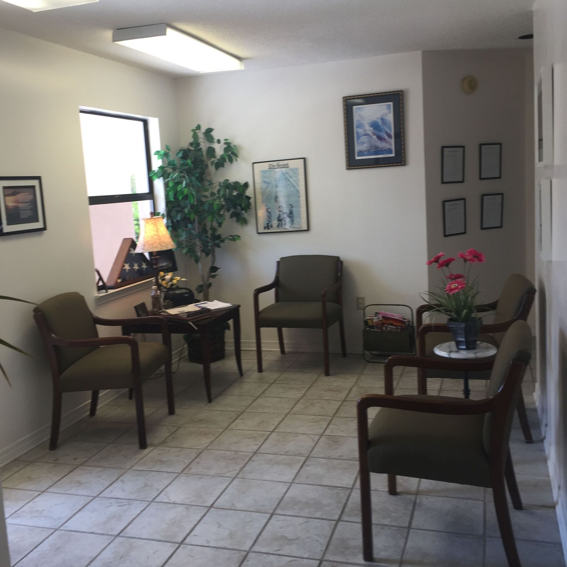 Clinic Waiting Area — Destin, FL — Quinn Physical Therapy PA