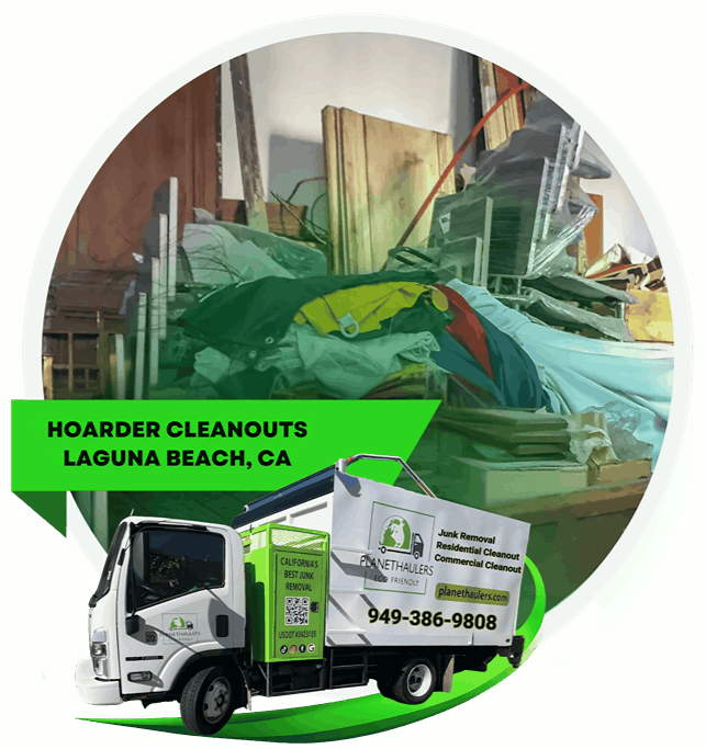 A room with a pile of clothes and clutter.