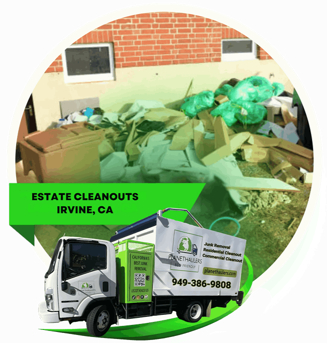 Planet Haulers truck of junk remvoal