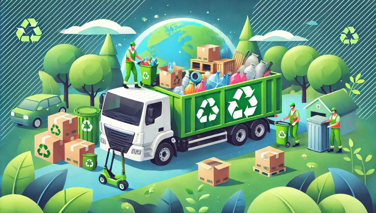 Eco-conscious junk haulers