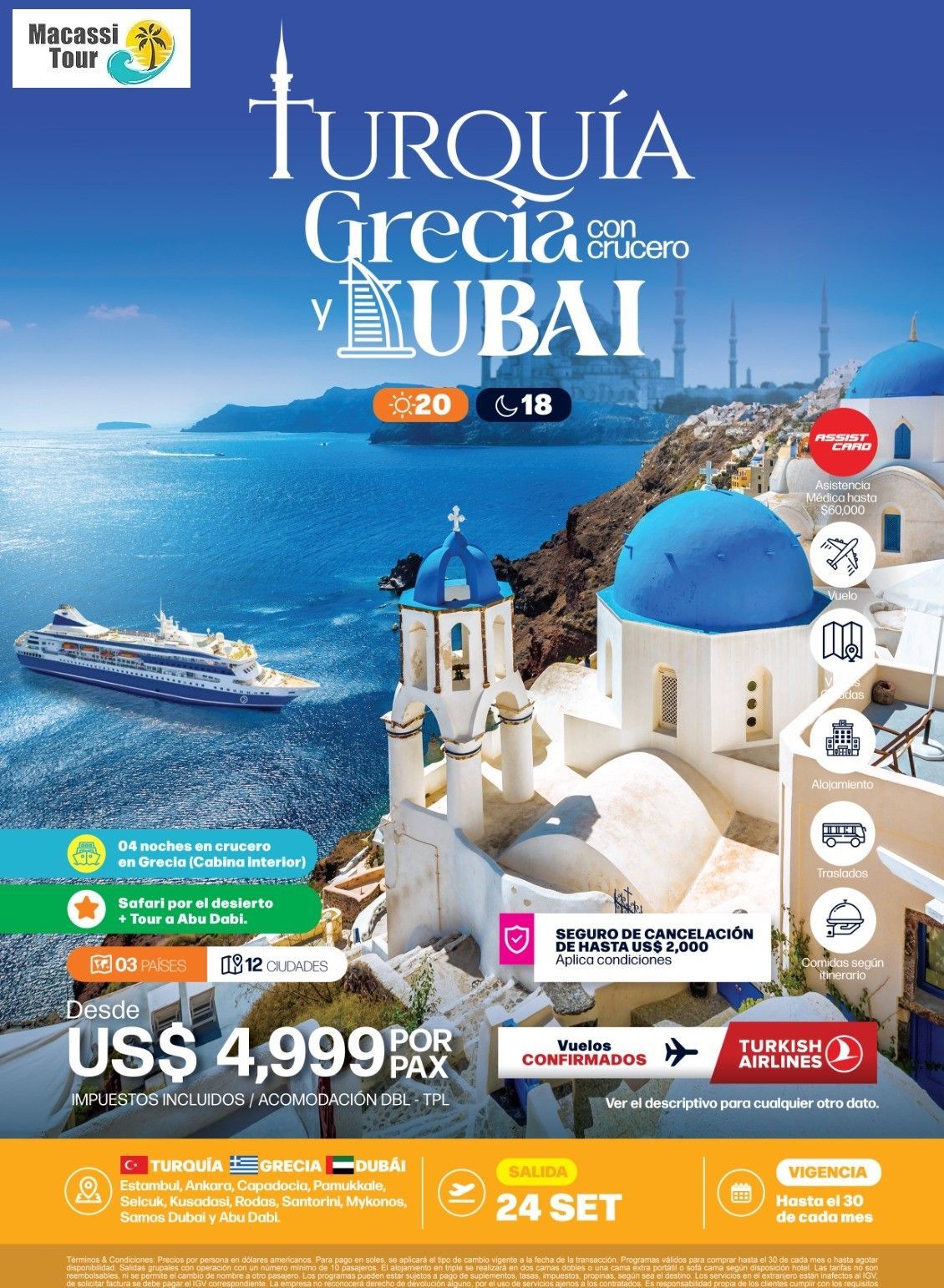 turquía - grecia - dubai