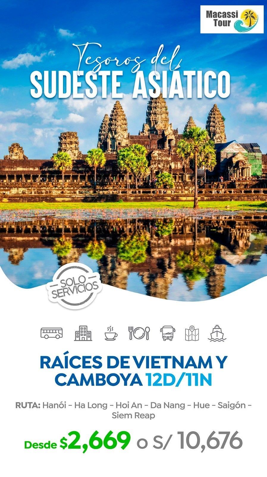 Vietnam + Camboya