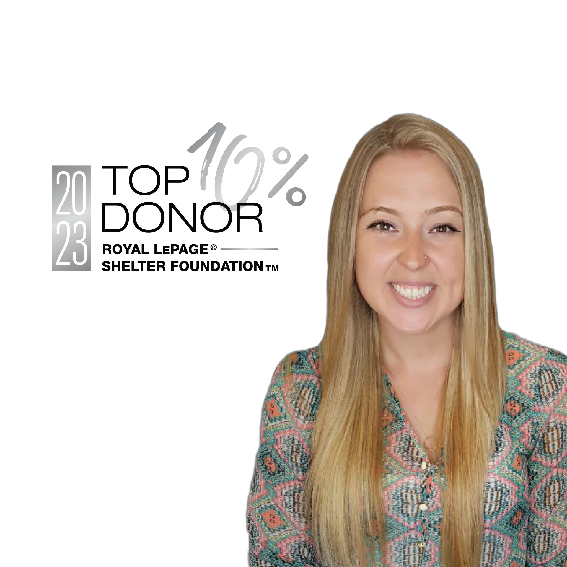 Top 10% Donor - RLP Shelter Foundation - Laura Cooper