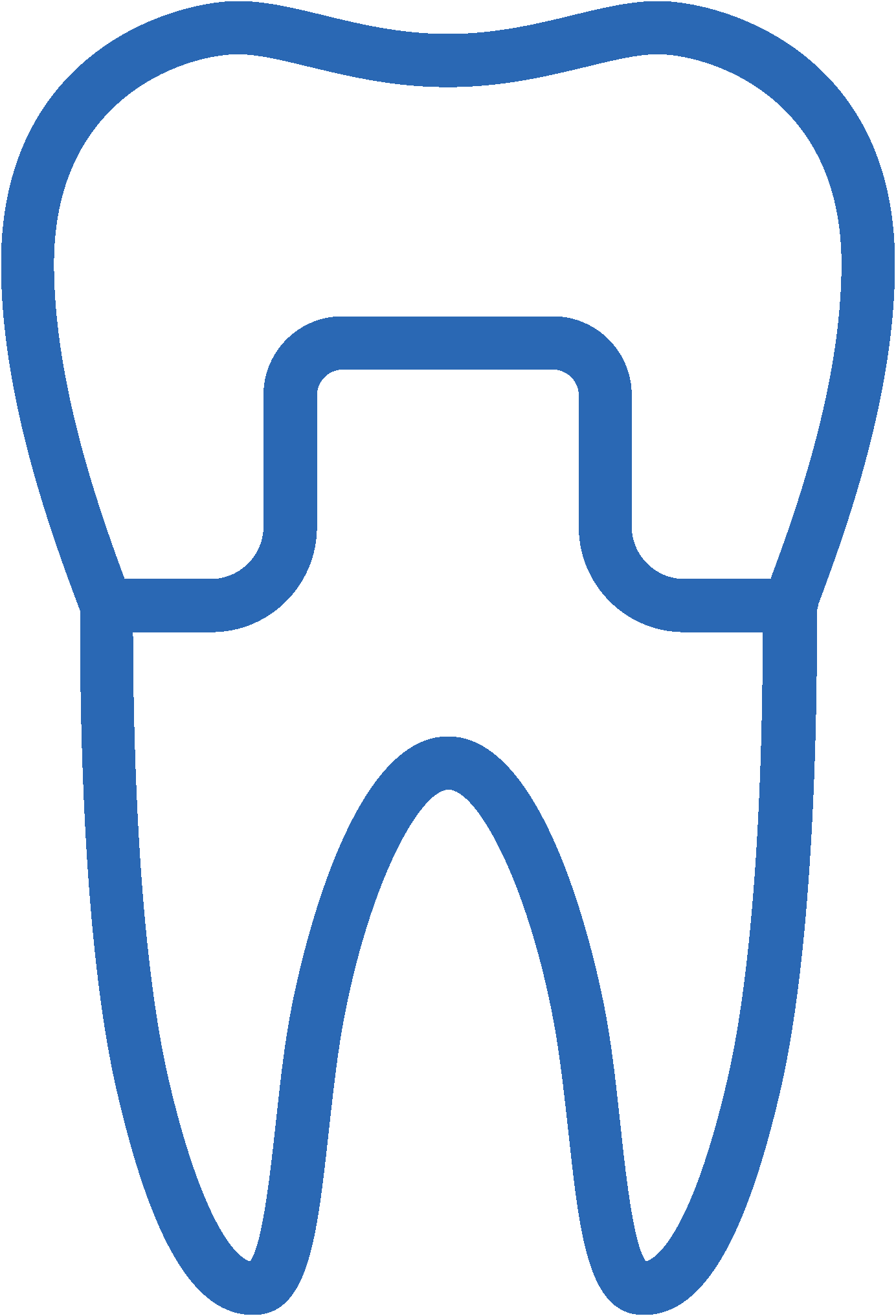 Crowns, Bridges, and Veneers tooth implant icon