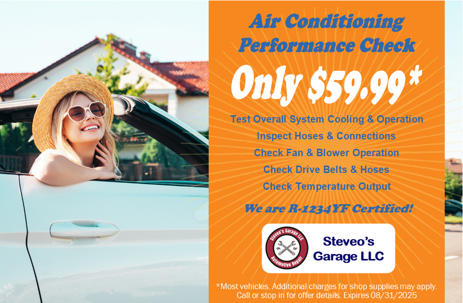 Repair & Service Coupon at Steveo's Garage LLC - Peoria Auto Repair