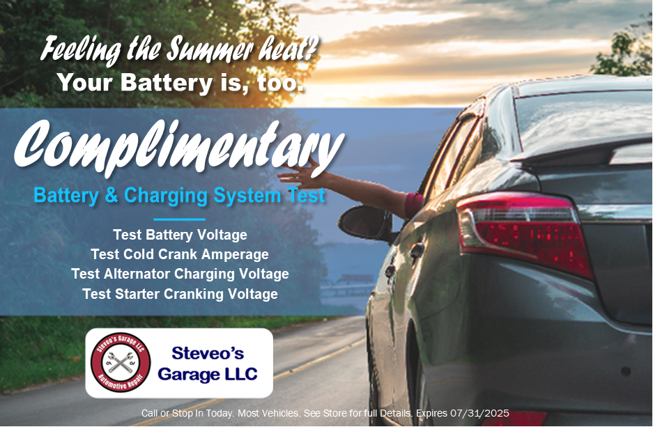 Repair & Service Coupon at Steveo's Garage LLC - Peoria Auto Repair