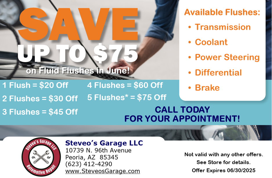 Free Belts & Hoses Replacement Coupon - Steveo's Garage LLC