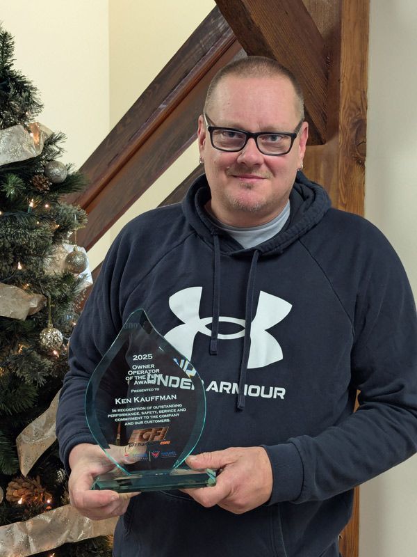 Ken Kauffman – Owner Operator of the Year 2025