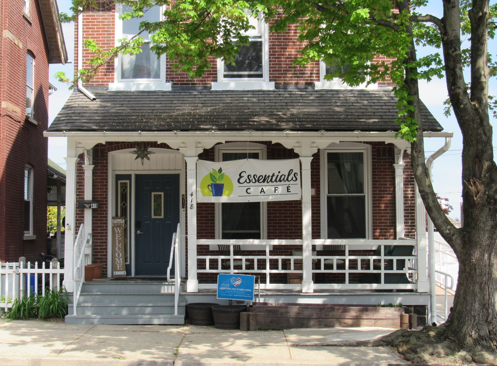 Essentials Cafe building
