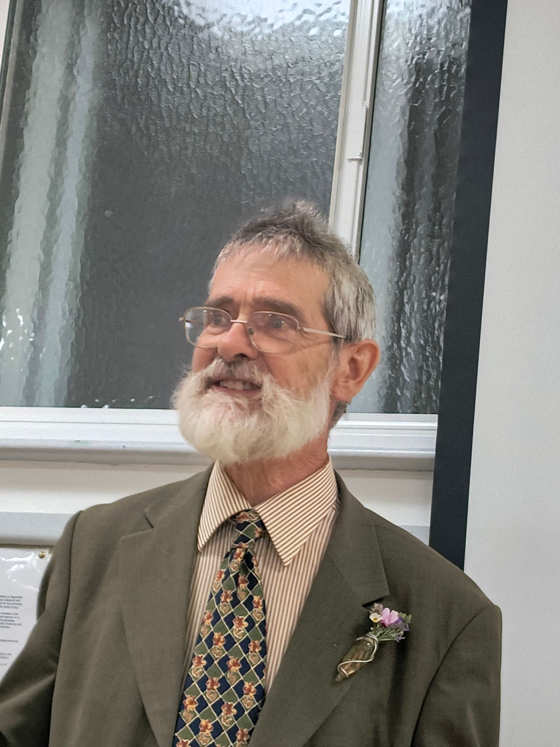 speaker Antony Powell responding to questions from members