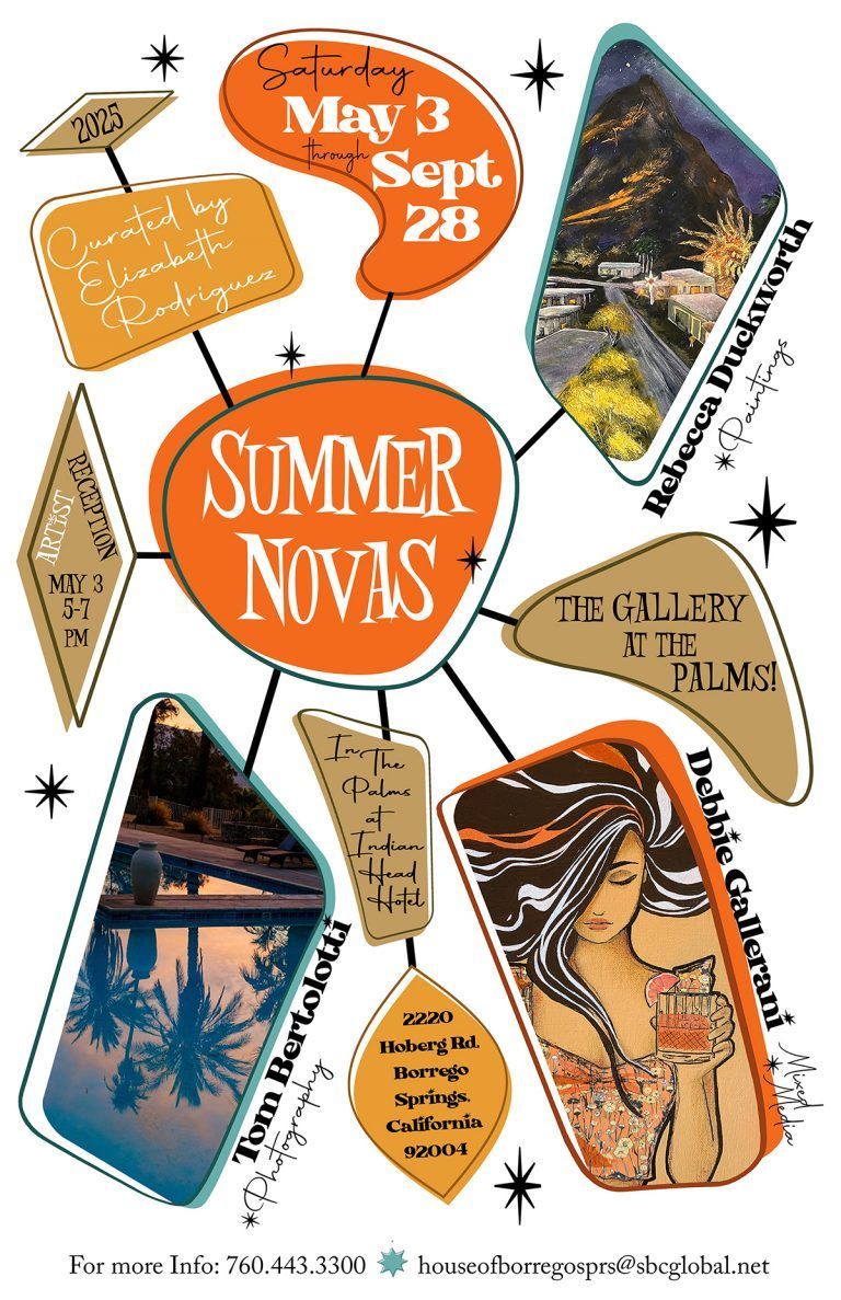A poster that says summer novas on it