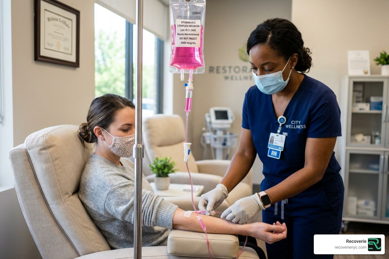 B12 vitamin IV shot wellness infusion therapy - b12 vitamin iv shot