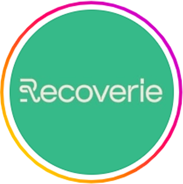 A green circle with the word recoverie on it