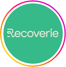 A green circle with the word recoverie on it