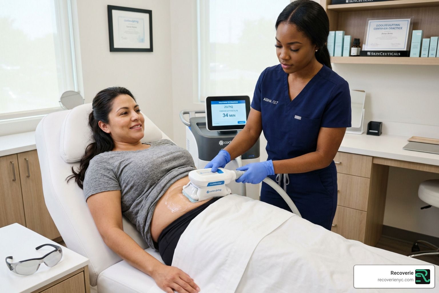 CoolSculpting professional body contouring treatment non-invasive fat freezing - coolsculpting near