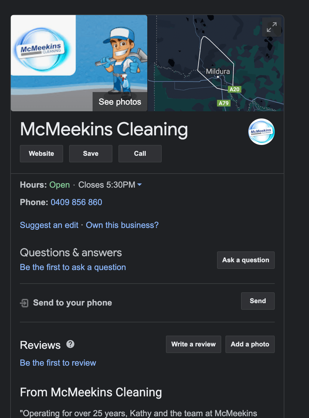 M Group Marketing - Case Study - McMeekins Cleaning