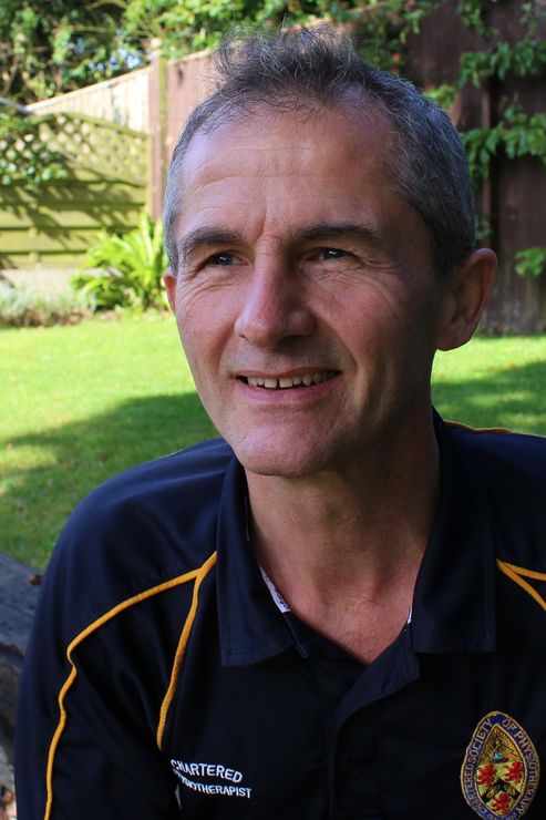 Andy MacKellar, one of the UK's most experienced physiotherapists in stroke rehabilitation