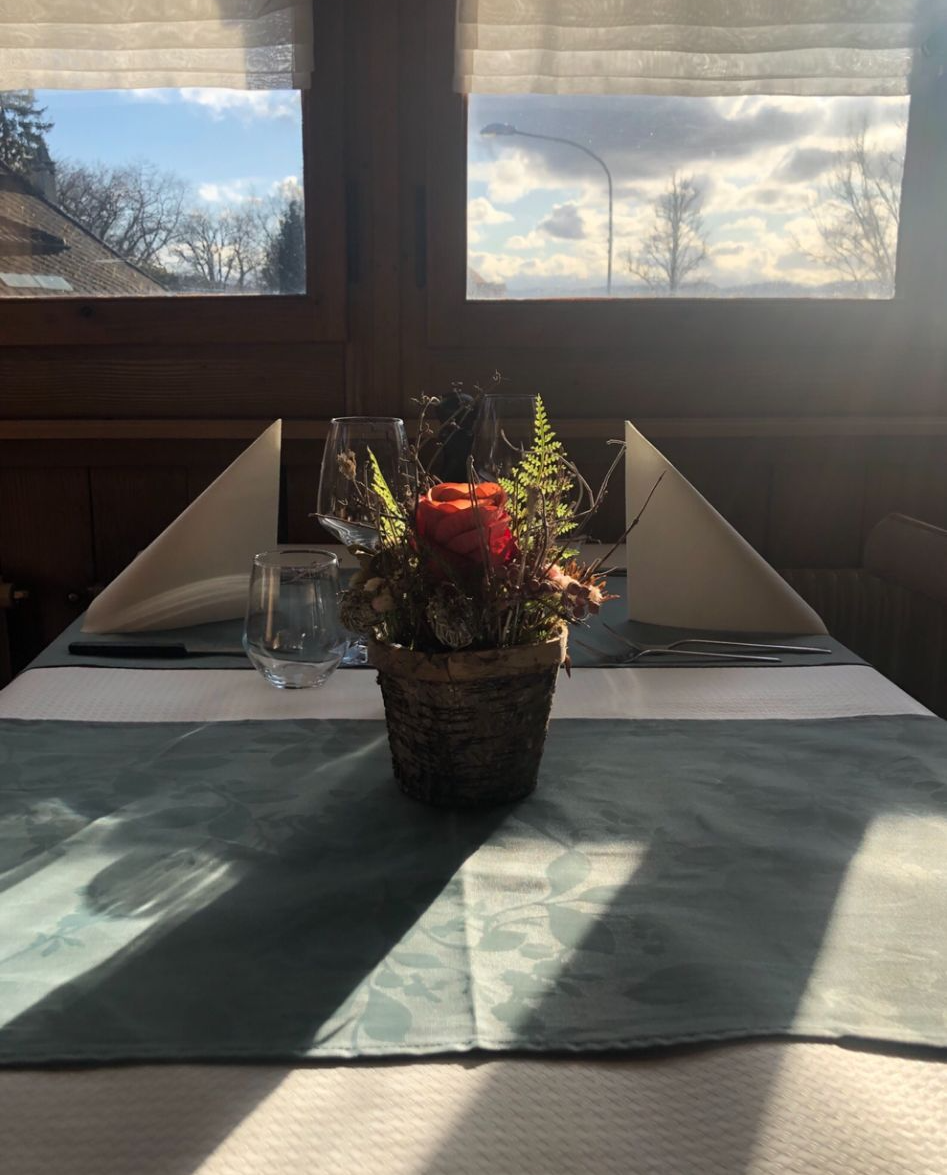 Fensterblick Restaurant Rössli
