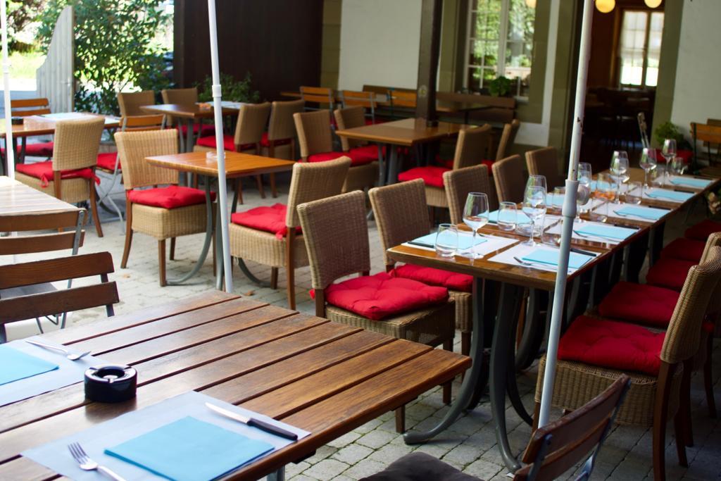 Terrassenerlebnis - die Tische