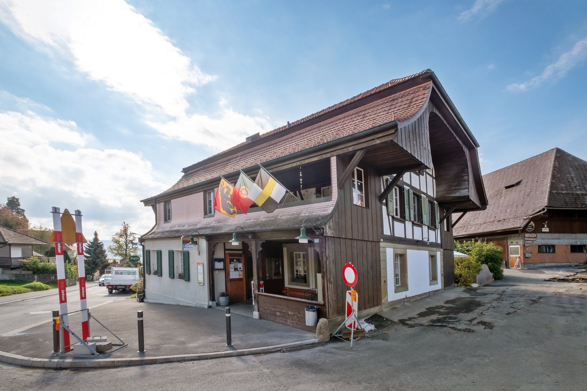 Restaurant Rössli - Blick auf das Gebäude