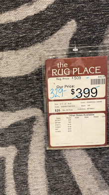 Rug Place Marked Down for 5th Saturday Sale