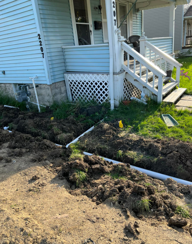 The Number 2907 Is On The Front Of A House | Pickerington, OH | Drainco LLC