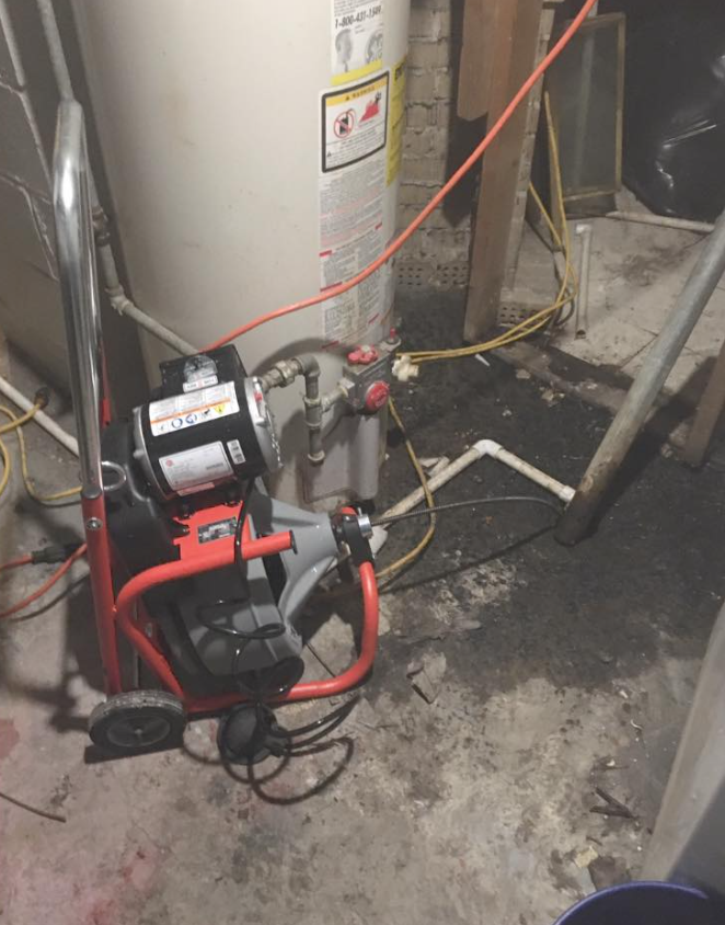 A Water Heater With A Warning Label On It | Pickerington, OH | Drainco LLC