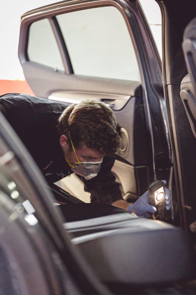 pulitura interni auto