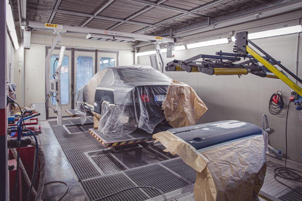 interno della carrozzeria