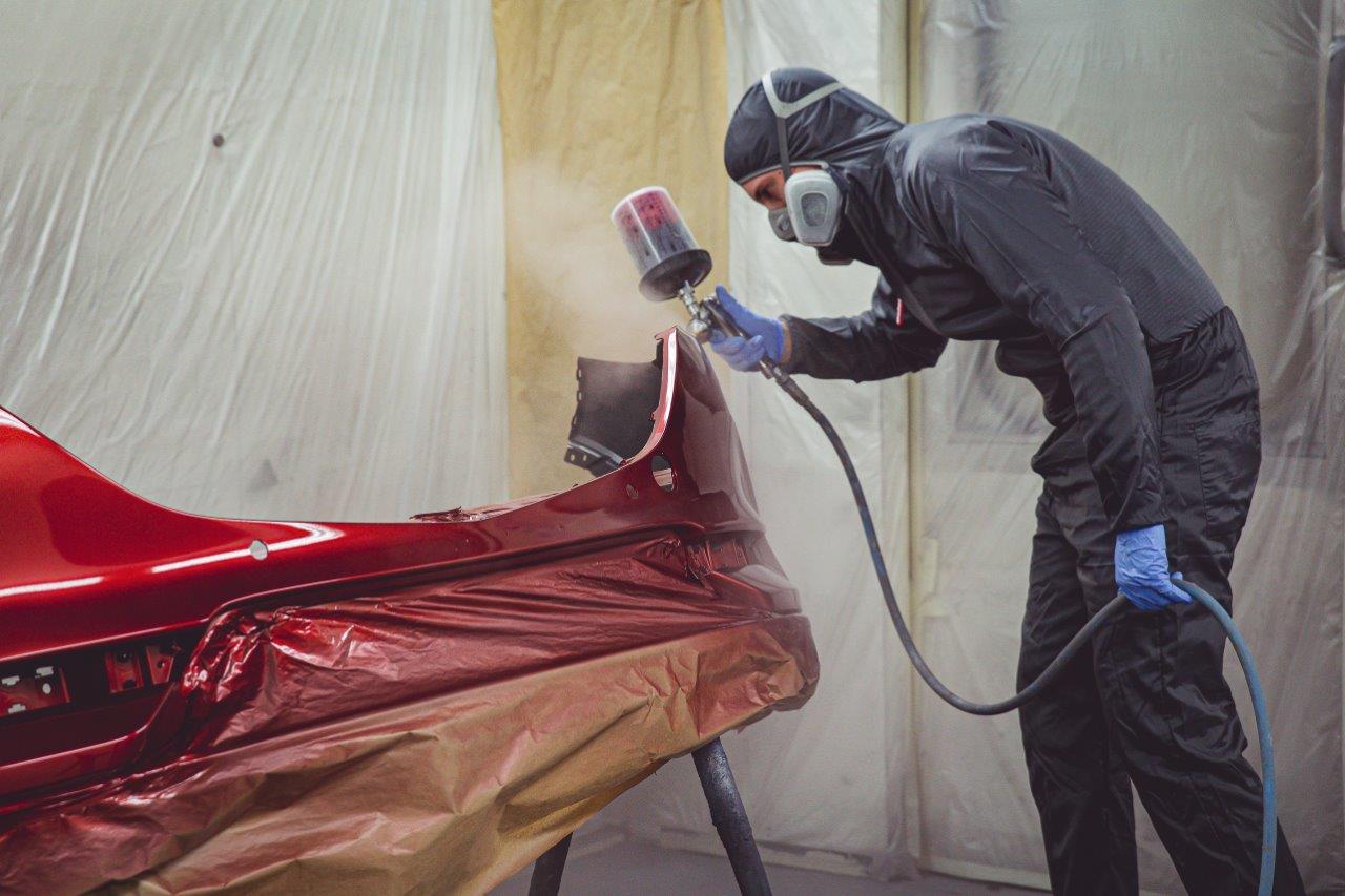 verniciatura per autovetture