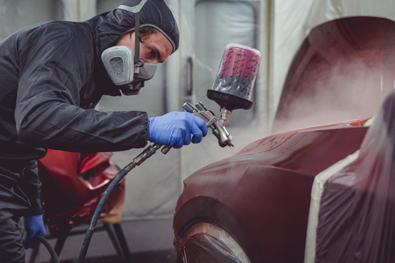 verniciatura per carrozzeria