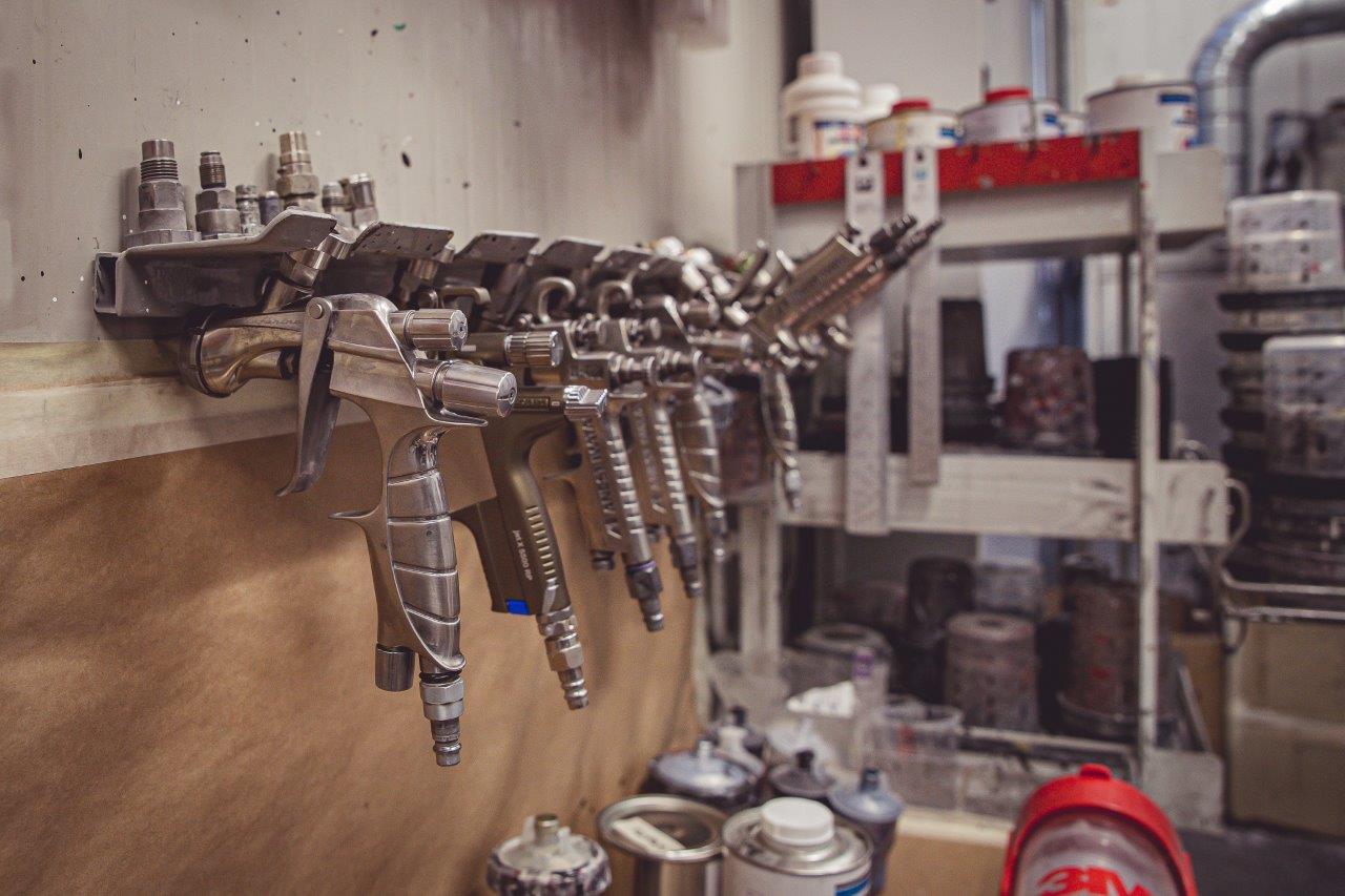 strumenti per verniciatura auto