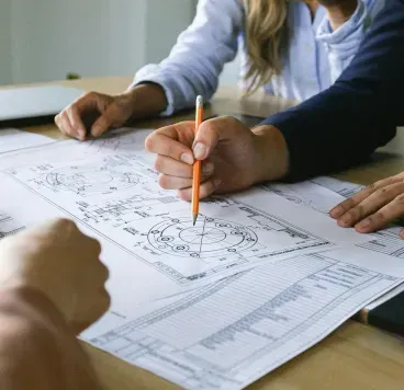 Modern kitchen with professional-grade appliances and countertops