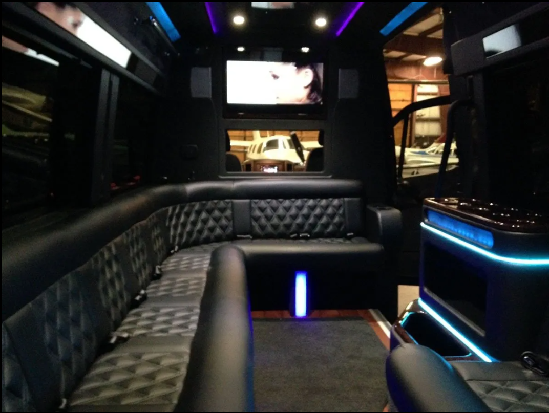 Party Bus Row Seating