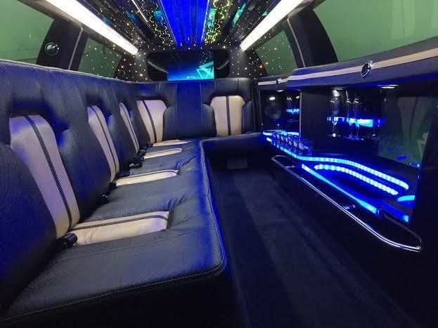 Inside Epic limos luxury limo