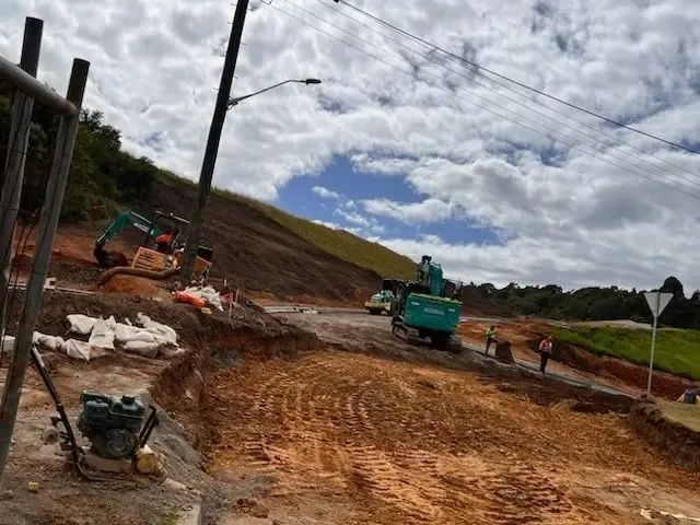 Construction Site — Comprehensive Traffic Management in Port Stephens, NSW