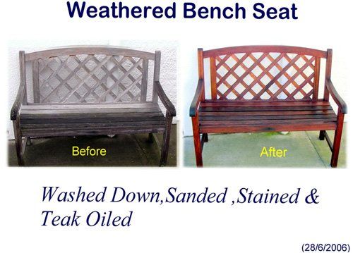 Before and After Furniture Repair