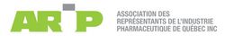 A logo for the association des représentants de l' industrie pharmaceutique de quebec ing