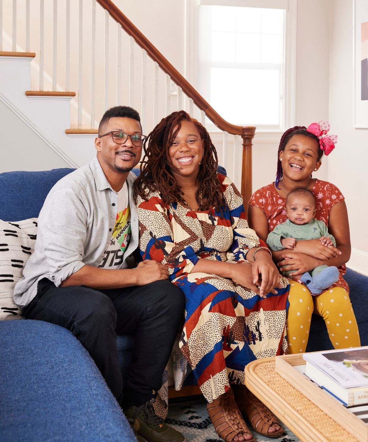 Angela Belt and her family