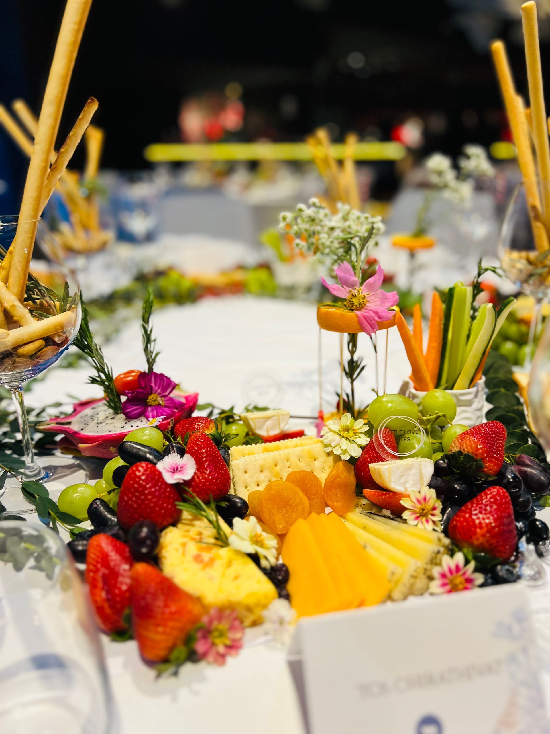 A table topped with a variety of fruits and vegetables.