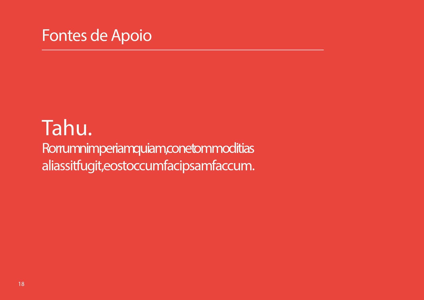 Slide vermelho com o título