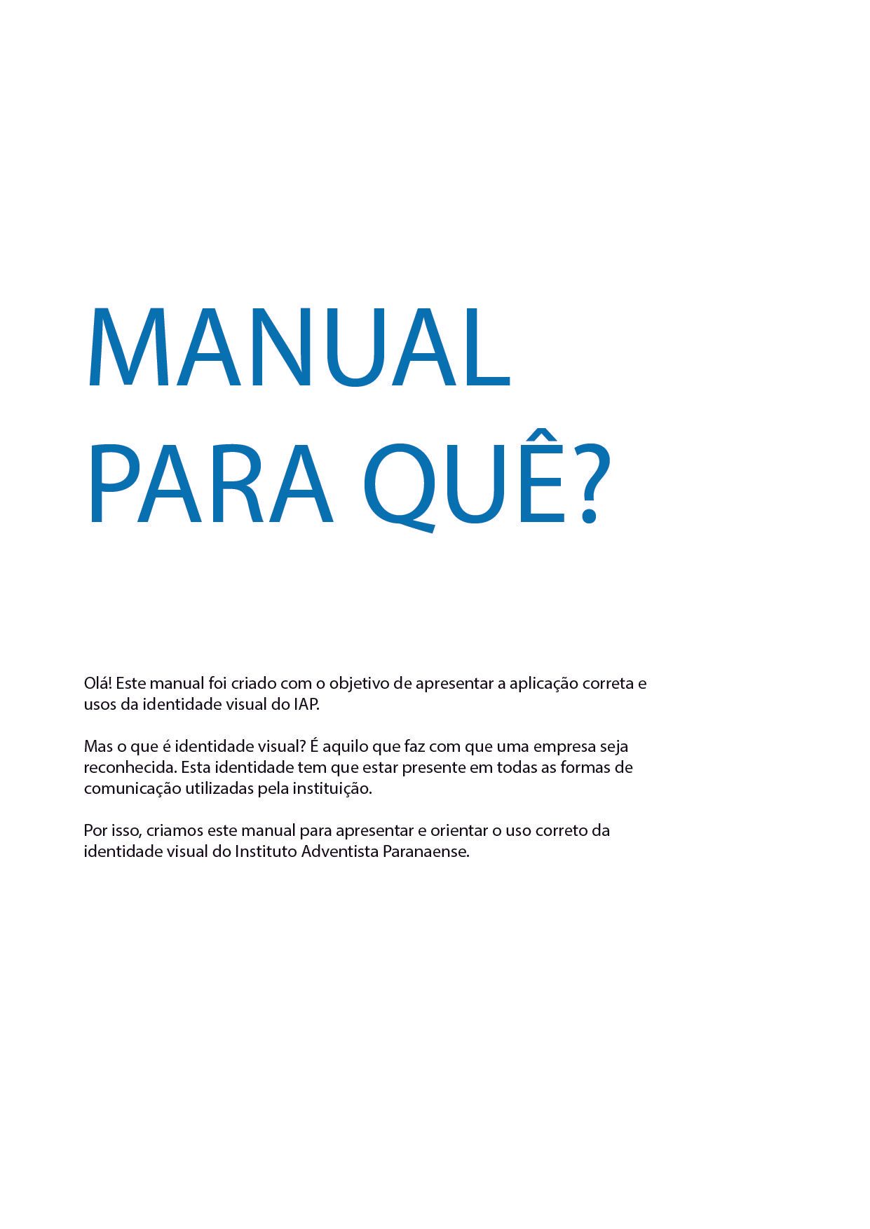 Um documento branco com o título