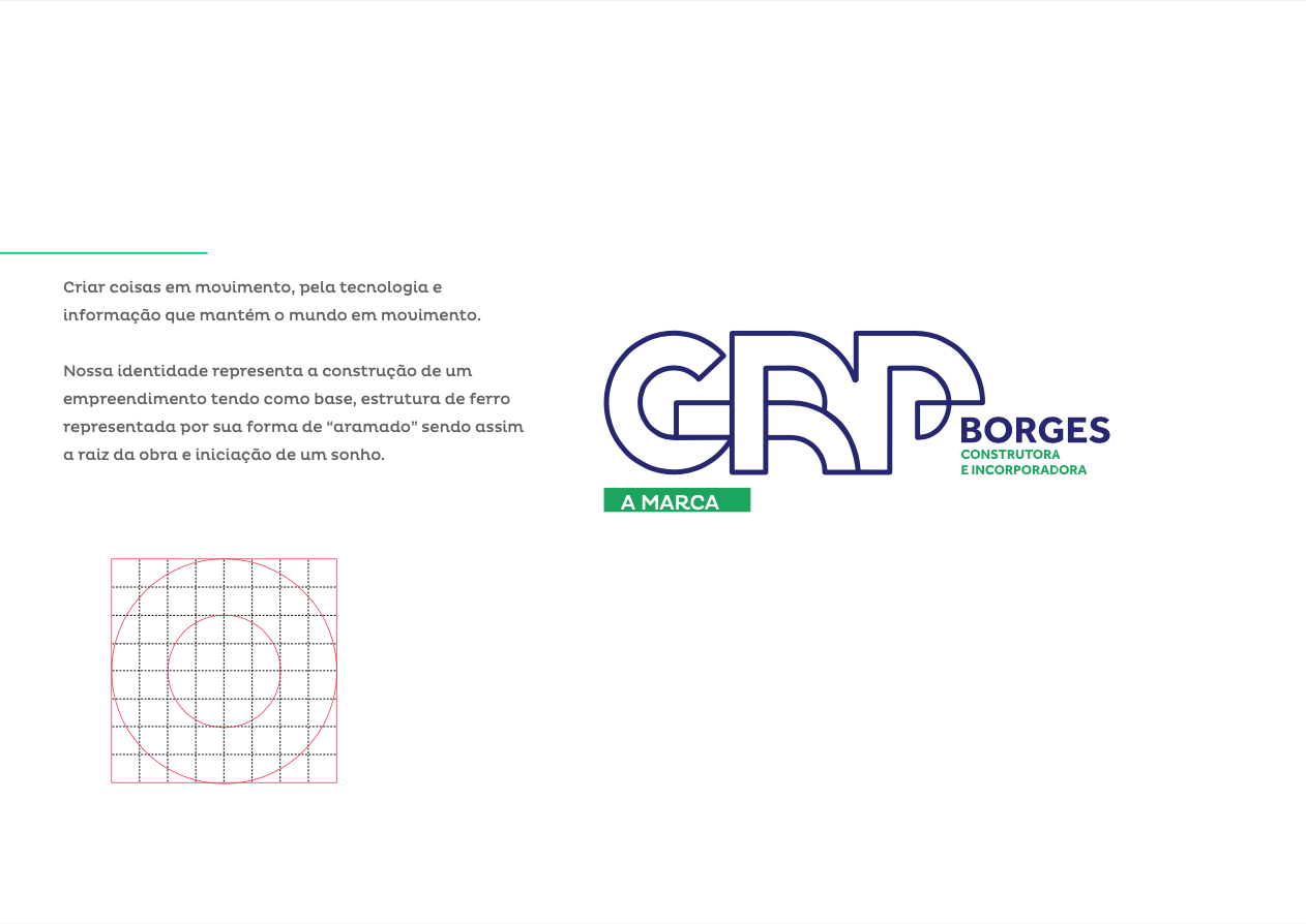 Logotipo da empresa CRP Borges. Apresenta as iniciais