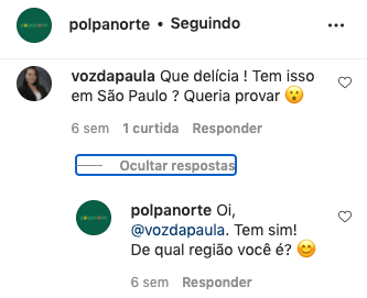 Uma captura de tela de uma postagem de mídia social escrita em português