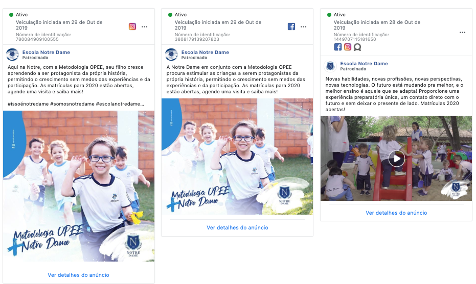Um grupo de crianças está posando para uma foto em uma página do Facebook.