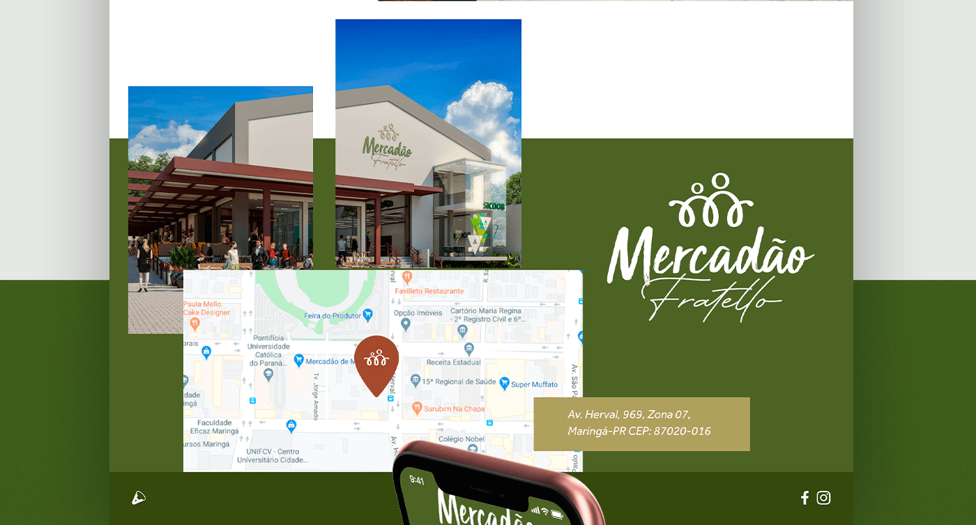 Um telefone está sobre uma mesa ao lado de um mapa e um prédio.