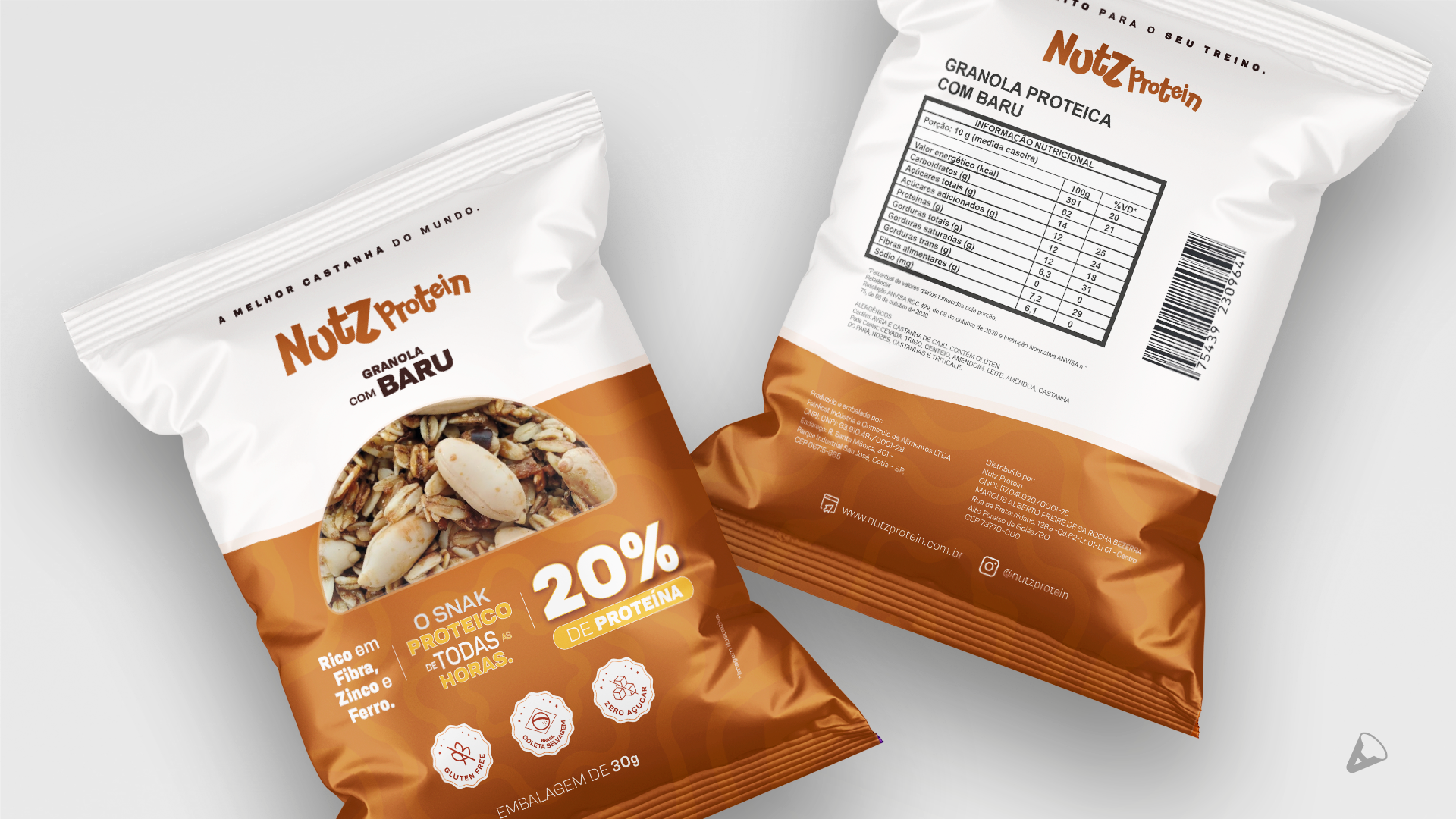 Dois sacos de lanche