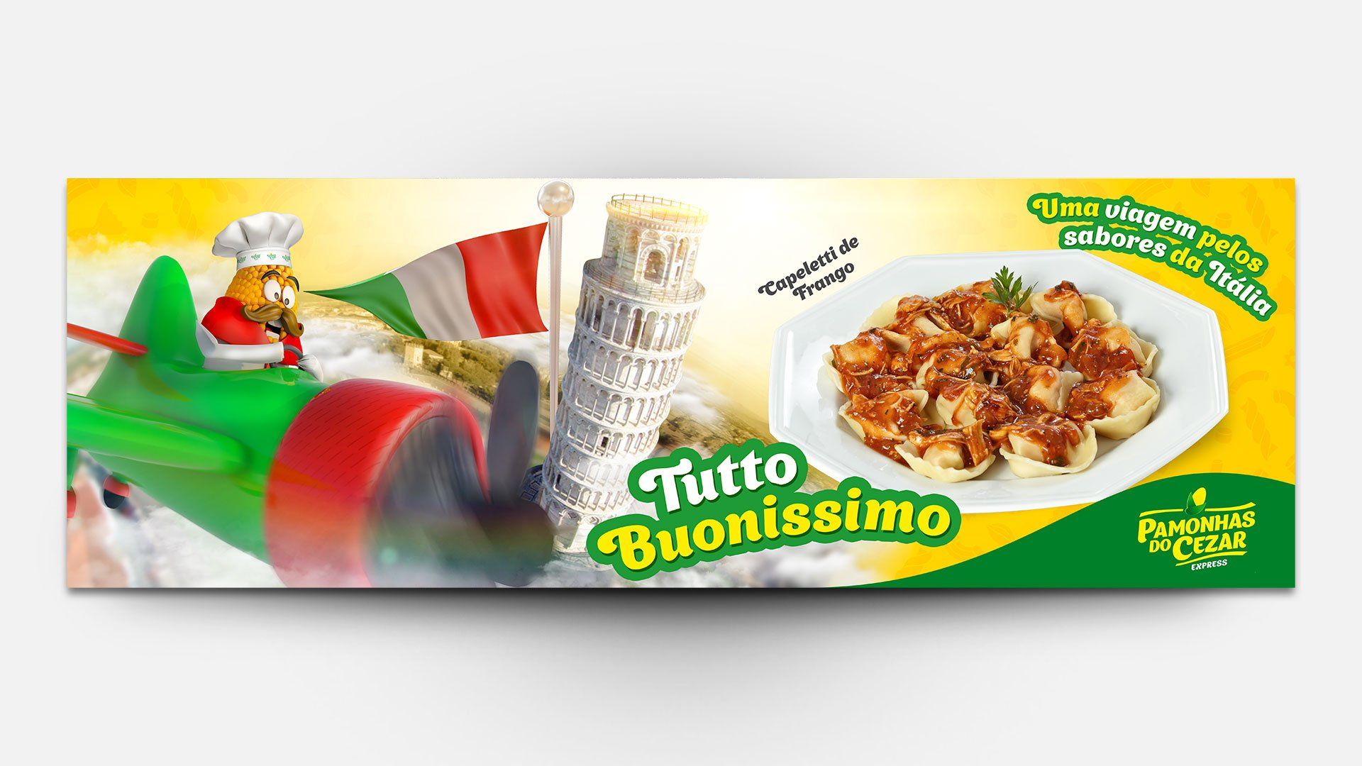 Arte da caixa da massa