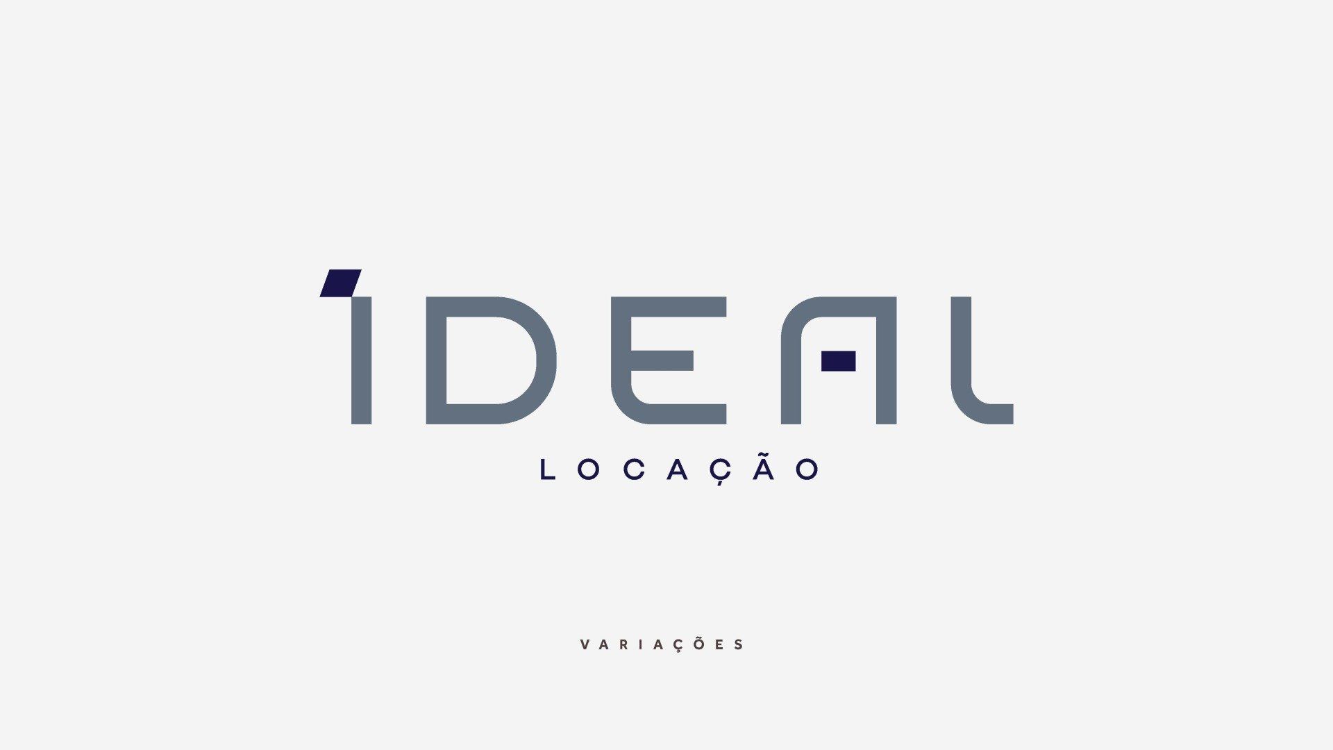 É um logotipo para uma empresa chamada ideal.