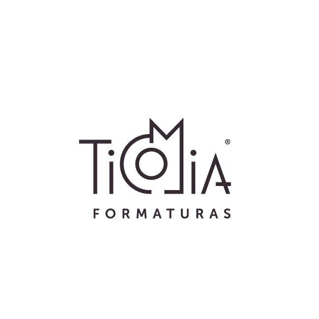 Um logotipo em preto e branco para uma empresa chamada tiolia formaturas.